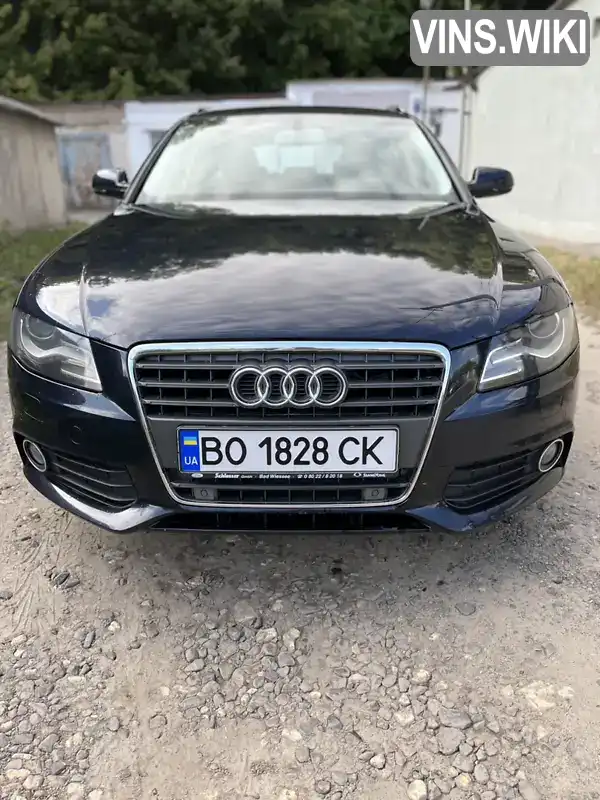 Універсал Audi A4 2010 1.97 л. Ручна / Механіка обл. Тернопільська, Тернопіль - Фото 1/21