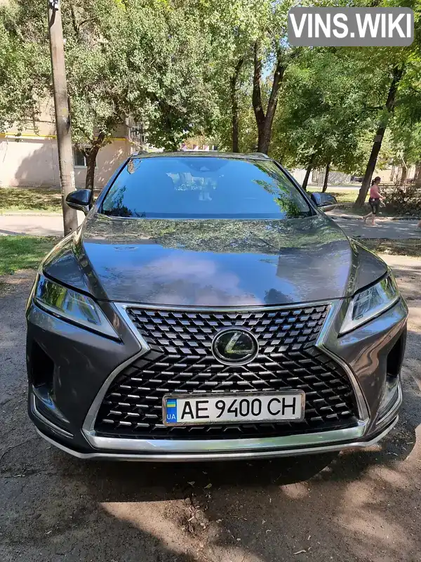 Позашляховик / Кросовер Lexus RX 2020 3.46 л. Автомат обл. Запорізька, Запоріжжя - Фото 1/10