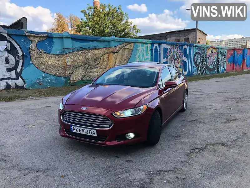 Седан Ford Fusion 2015 2 л. Автомат обл. Харківська, Харків - Фото 1/16