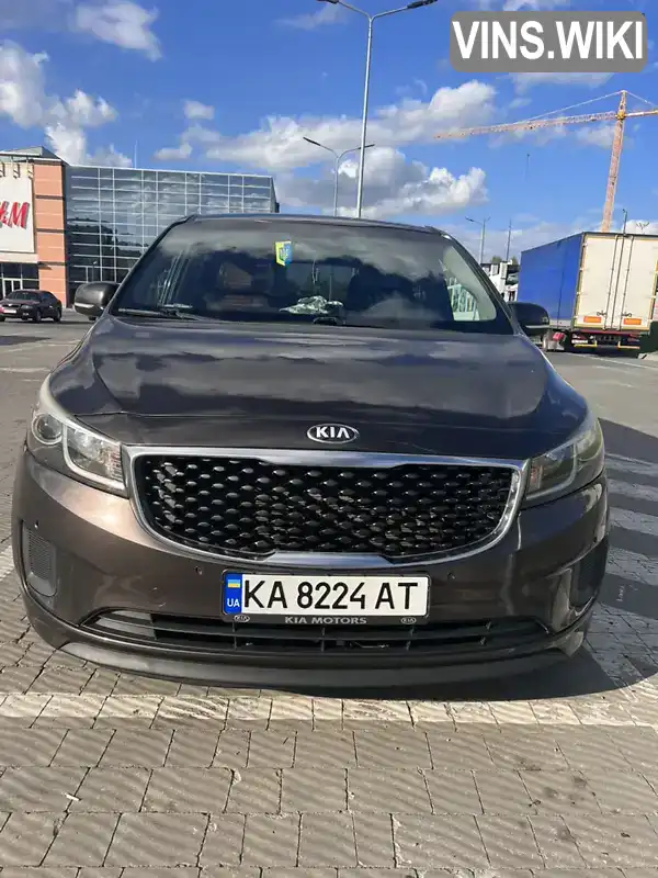 Мінівен Kia Sedona 2015 3.3 л. Автомат обл. Київська, Київ - Фото 1/11