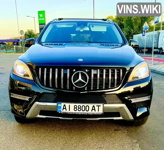 Позашляховик / Кросовер Mercedes-Benz M-Class 2012 2.99 л. Автомат обл. Київська, Київ - Фото 1/13