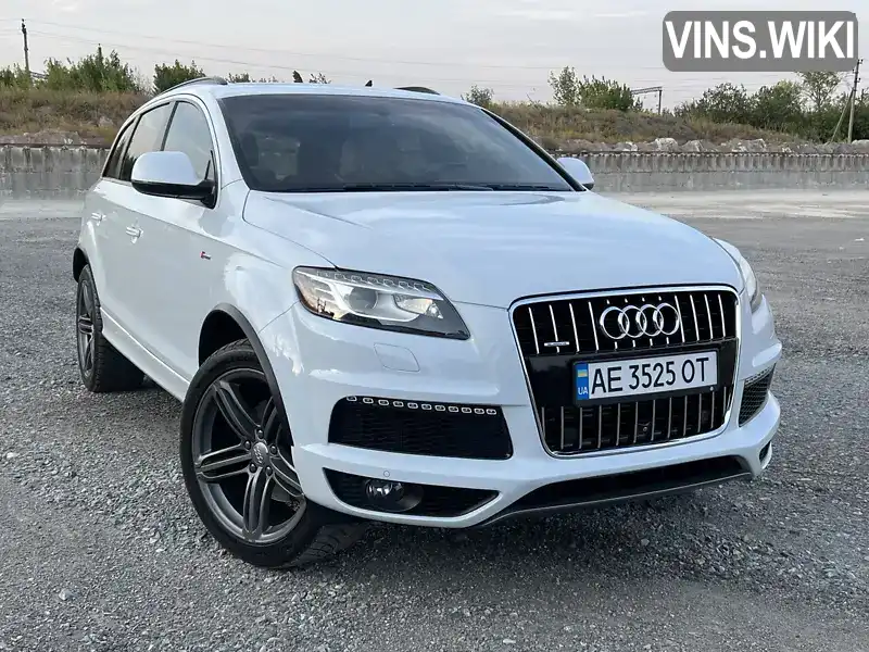 Позашляховик / Кросовер Audi Q7 2013 3 л. Типтронік обл. Дніпропетровська, Дніпро (Дніпропетровськ) - Фото 1/21