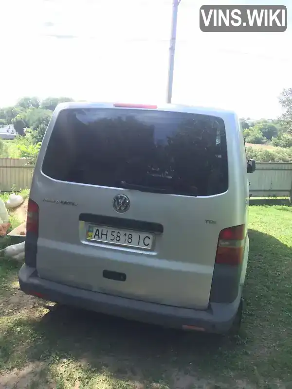 Мінівен Volkswagen Transporter 2008 1.98 л. Ручна / Механіка обл. Донецька, Краматорськ - Фото 1/11