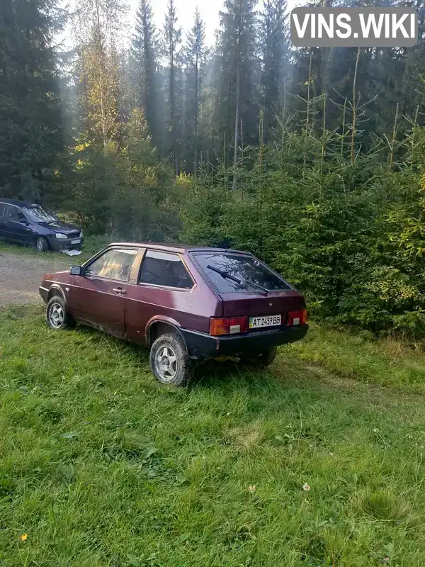 Хетчбек ВАЗ / Lada 2108 1992 1.5 л. Ручна / Механіка обл. Івано-Франківська, Яремче - Фото 1/5