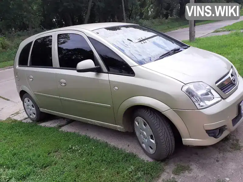 Мікровен Opel Meriva 2007 1.25 л. Ручна / Механіка обл. Чернігівська, Прилуки - Фото 1/12