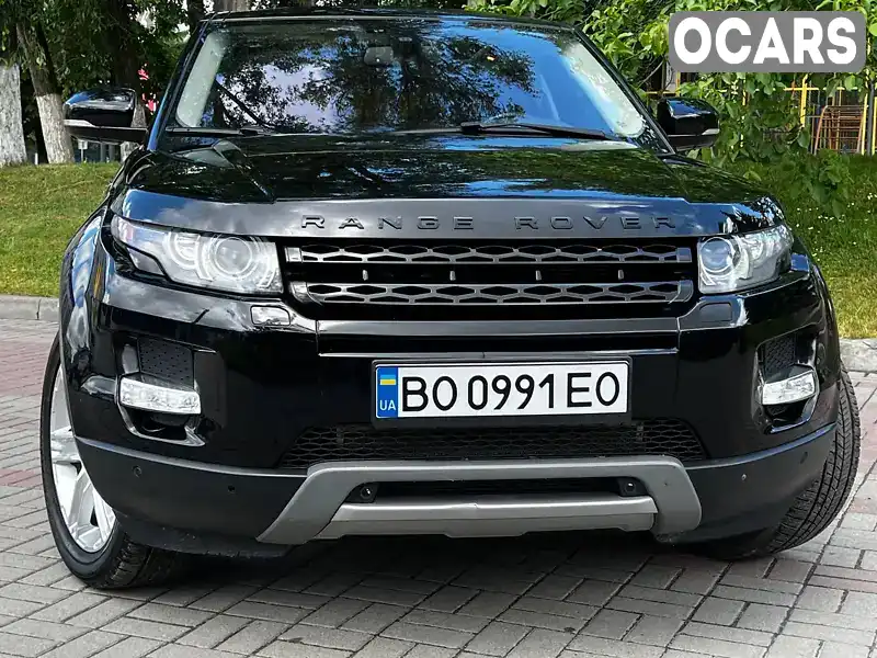 Позашляховик / Кросовер Land Rover Range Rover Evoque 2012 2 л. Автомат обл. Тернопільська, Тернопіль - Фото 1/21