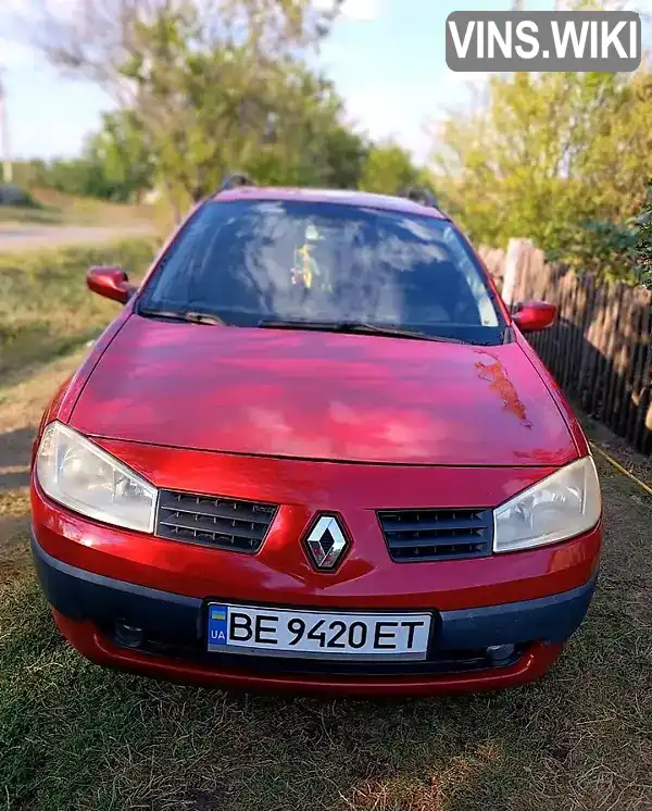 Універсал Renault Megane 2005 1.6 л. Ручна / Механіка обл. Миколаївська, Миколаїв - Фото 1/7