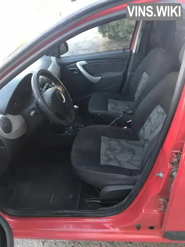 Хетчбек Dacia Sandero 2009 1.39 л. обл. Черкаська, Золотоноша - Фото 1/8