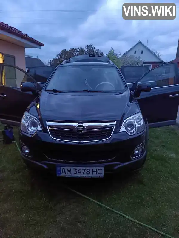 Позашляховик / Кросовер Opel Antara 2012 null_content л. Автомат обл. Житомирська, Звягель - Фото 1/14