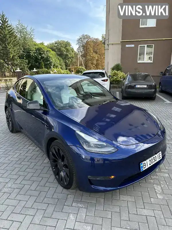 Позашляховик / Кросовер Tesla Model Y 2022 null_content л. Автомат обл. Полтавська, Кременчук - Фото 1/21