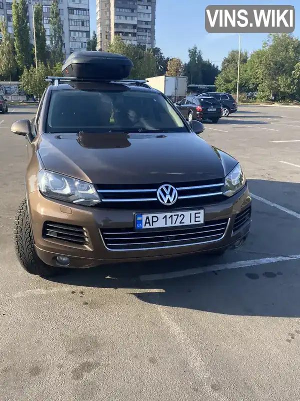 Позашляховик / Кросовер Volkswagen Touareg 2014 2.97 л. Автомат обл. Запорізька, Запоріжжя - Фото 1/6