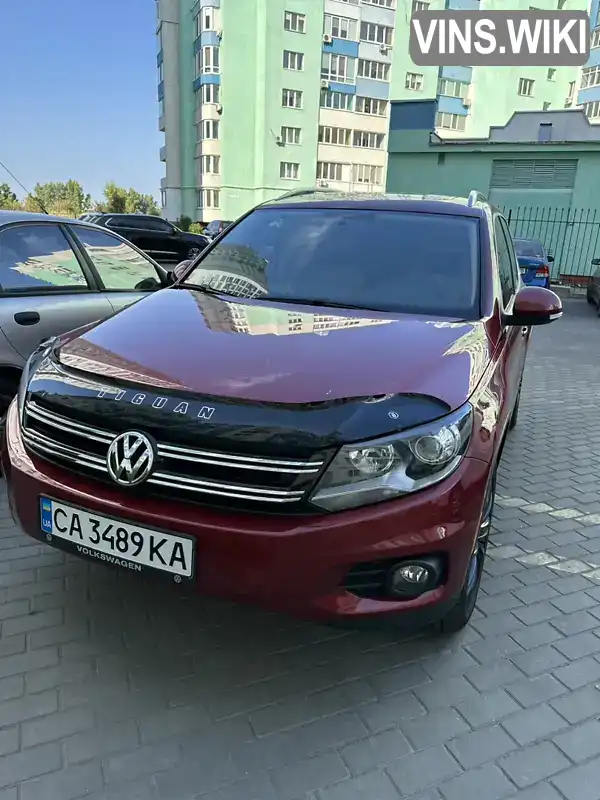 Позашляховик / Кросовер Volkswagen Tiguan 2013 1.98 л. Автомат обл. Черкаська, Черкаси - Фото 1/21