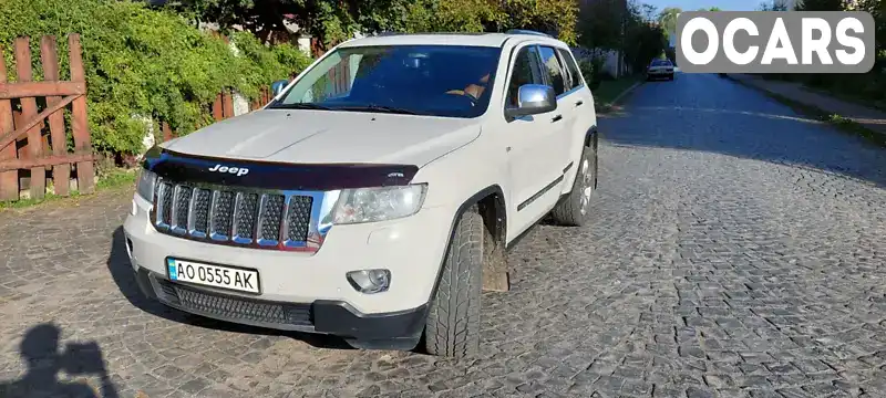 Позашляховик / Кросовер Jeep Grand Cherokee 2012 2.99 л. Автомат обл. Закарпатська, Хуст - Фото 1/15