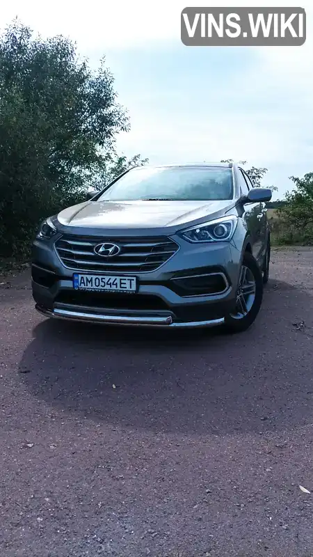 Позашляховик / Кросовер Hyundai Santa FE 2017 2.36 л. Автомат обл. Житомирська, Овруч - Фото 1/21