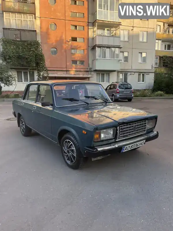 Седан ВАЗ / Lada 2107 2002 1.6 л. Ручна / Механіка обл. Закарпатська, Ужгород - Фото 1/12