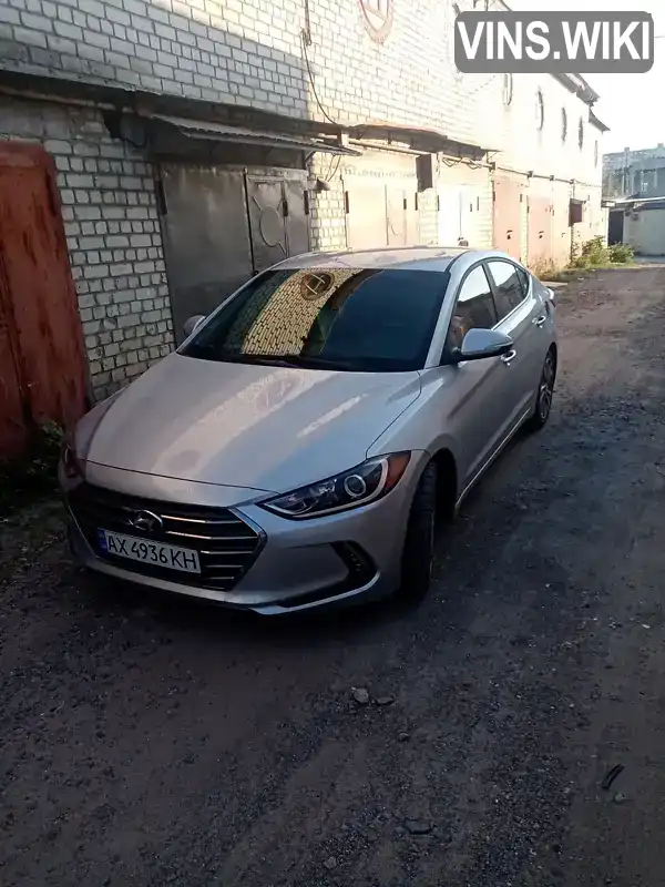 Седан Hyundai Elantra 2016 2 л. Автомат обл. Харківська, Харків - Фото 1/6