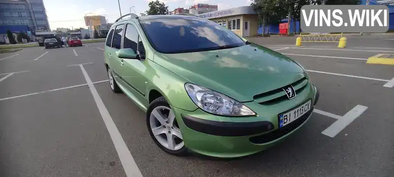 Універсал Peugeot 307 2002 1.6 л. Ручна / Механіка обл. Київська, Бориспіль - Фото 1/20