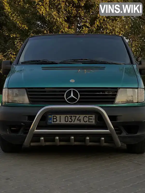 Мінівен Mercedes-Benz Vito 1999 2.2 л. Ручна / Механіка обл. Полтавська, Кременчук - Фото 1/21