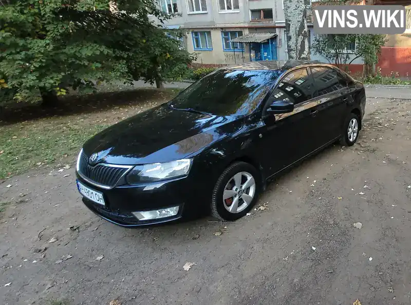 Ліфтбек Skoda Rapid 2014 1.2 л. Ручна / Механіка обл. Донецька, Дружківка - Фото 1/18