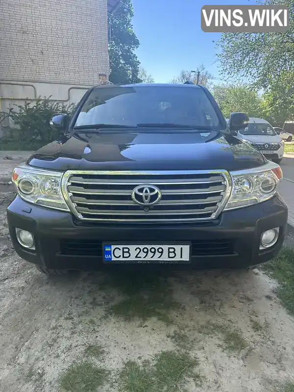 Позашляховик / Кросовер Toyota Land Cruiser 2013 4.5 л. Автомат обл. Чернігівська, Чернігів - Фото 1/21