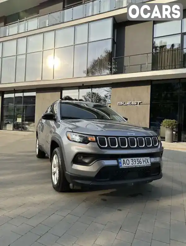 Позашляховик / Кросовер Jeep Compass 2021 2.4 л. Автомат обл. Закарпатська, Ужгород - Фото 1/21