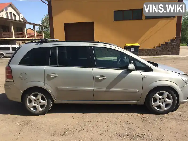 W0L0AHM757G156332 Opel Zafira 2007 Мінівен 1.91 л. Фото 9