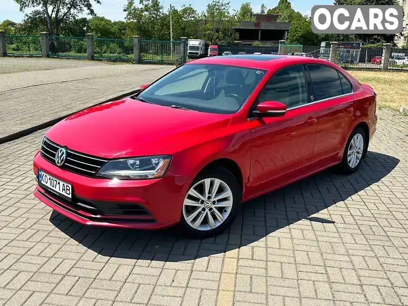 Седан Volkswagen Jetta 2017 1.4 л. Ручна / Механіка обл. Закарпатська, Мукачево - Фото 1/21