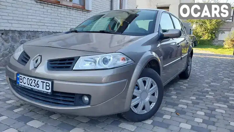 Седан Renault Megane 2008 1.6 л. Ручна / Механіка обл. Львівська, Ходорів - Фото 1/21