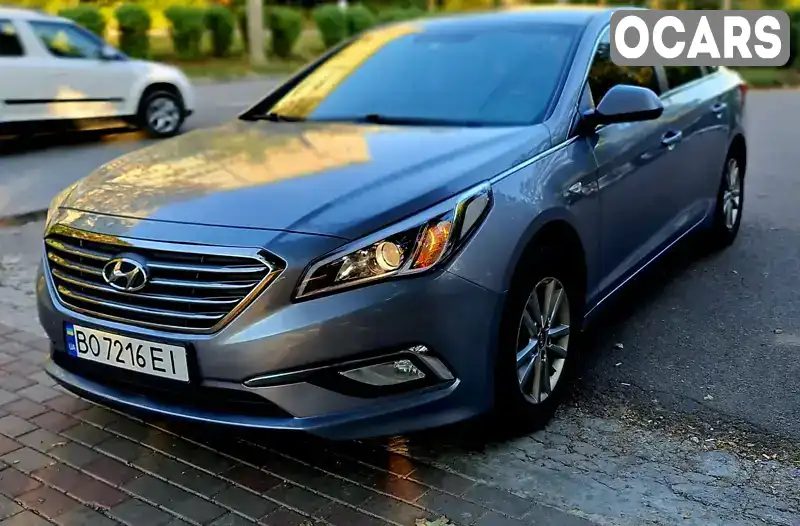 Седан Hyundai Sonata 2016 2 л. Автомат обл. Тернопільська, Тернопіль - Фото 1/20