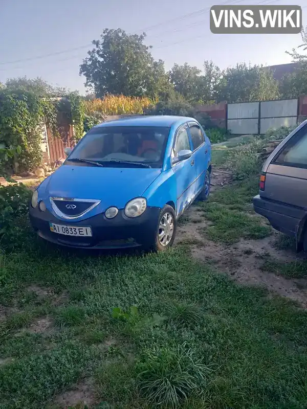 Ліфтбек Chery Jaggi 2007 1.3 л. Ручна / Механіка обл. Київська, Макарів - Фото 1/6