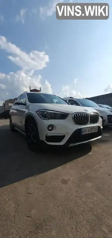 Позашляховик / Кросовер BMW X1 2017 2 л. Автомат обл. Хмельницька, Хмельницький - Фото 1/19