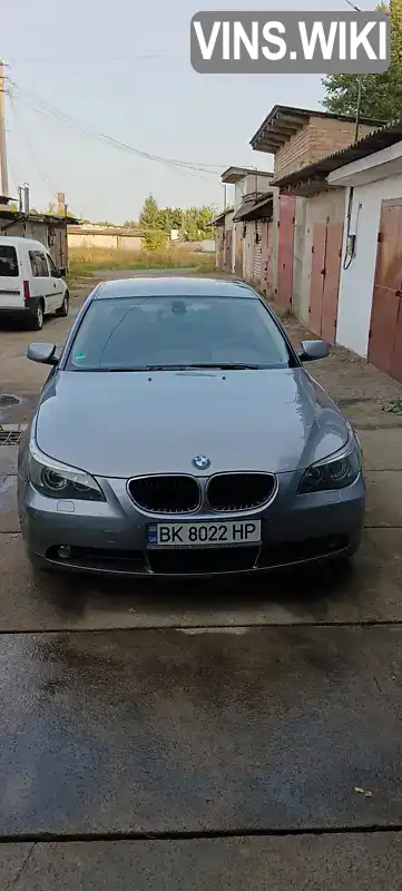 Седан BMW 5 Series 2004 2.17 л. Ручна / Механіка обл. Рівненська, Костопіль - Фото 1/21