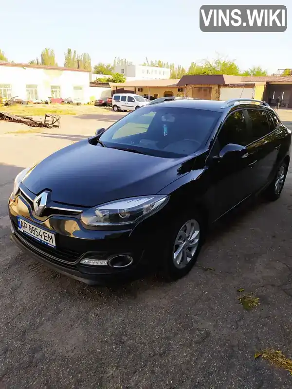 Універсал Renault Megane 2014 1.46 л. Ручна / Механіка обл. Запорізька, Запоріжжя - Фото 1/7