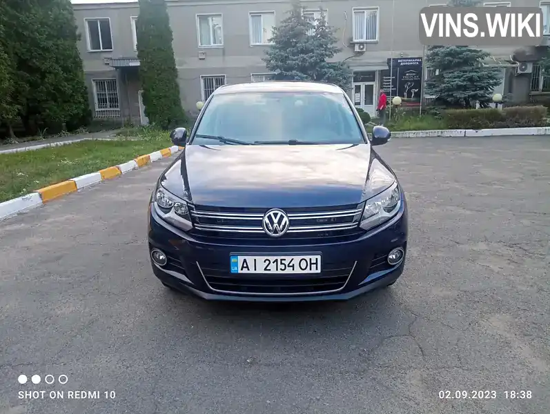 Позашляховик / Кросовер Volkswagen Tiguan 2014 1.98 л. Типтронік обл. Київська, Буча - Фото 1/15