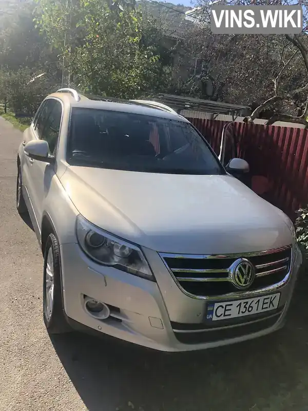 Позашляховик / Кросовер Volkswagen Tiguan 2009 1.98 л. Автомат обл. Чернівецька, Вижниця - Фото 1/9