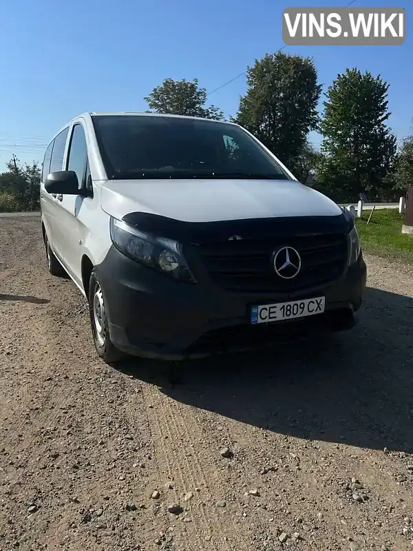 Мінівен Mercedes-Benz Vito 2017 1.6 л. обл. Чернівецька, Глибока - Фото 1/11