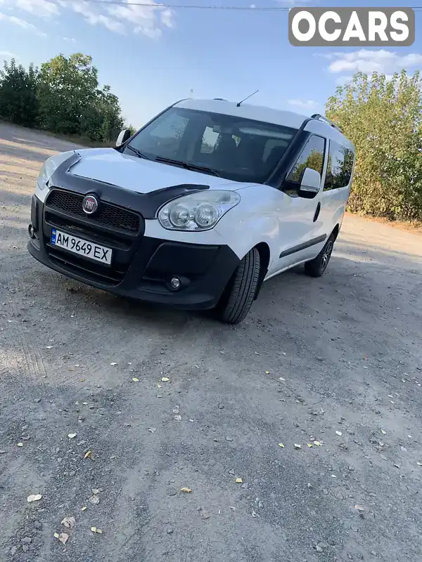 Мінівен Fiat Doblo 2010 1.6 л. обл. Житомирська, Радомишль - Фото 1/13