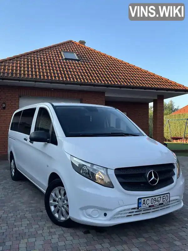 Минивэн Mercedes-Benz Vito 2015 2.2 л. Автомат обл. Волынская, Луцк - Фото 1/21