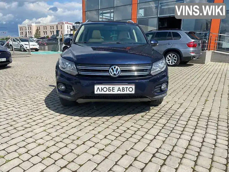 WVGAV7AXXFW567232 Volkswagen Tiguan 2014 Внедорожник / Кроссовер 2 л. Фото 2