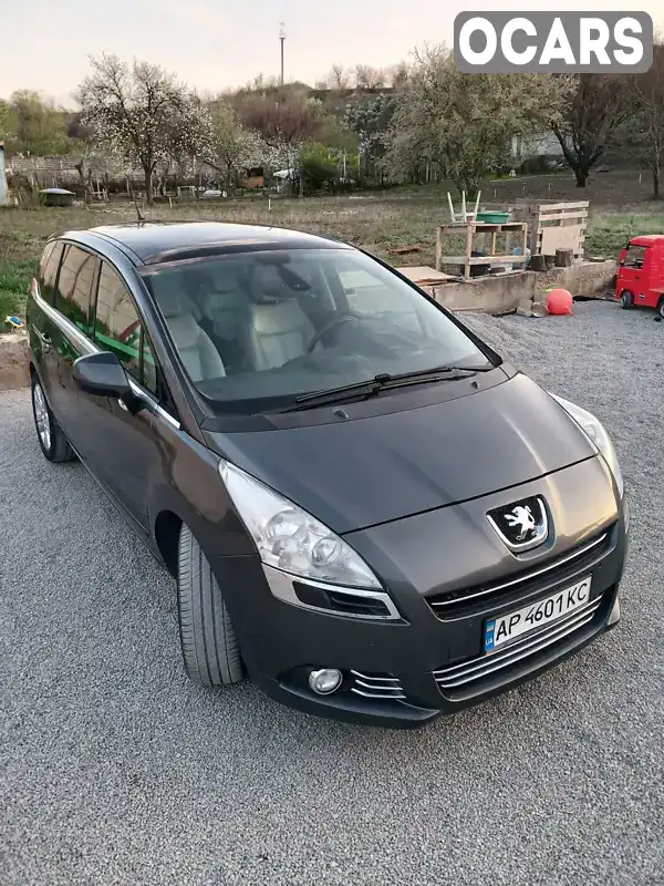 Микровэн Peugeot 5008 2010 1.56 л. Ручная / Механика обл. Запорожская, Запорожье - Фото 1/21