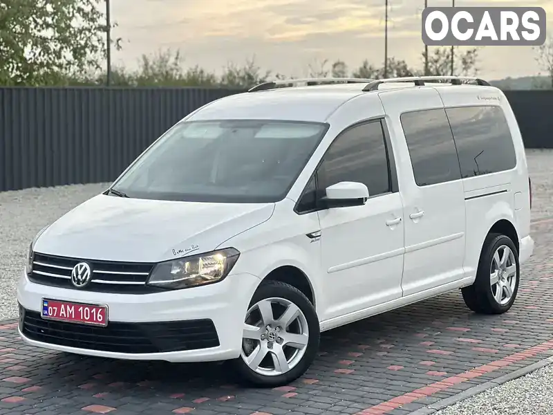 Минивэн Volkswagen Caddy 2017 2 л. Ручная / Механика обл. Закарпатская, Виноградов - Фото 1/21