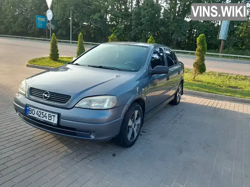 Седан Opel Astra 2005 1.4 л. Ручна / Механіка обл. Тернопільська, Зборів - Фото 1/21