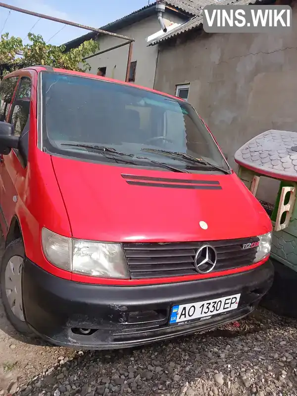 Минивэн Mercedes-Benz Vito 1999 2.2 л. Ручная / Механика обл. Закарпатская, Виноградов - Фото 1/6