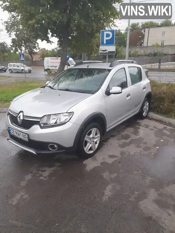 Хетчбек Renault Sandero 2015 1.6 л. Ручна / Механіка обл. Чернігівська, Чернігів - Фото 1/3