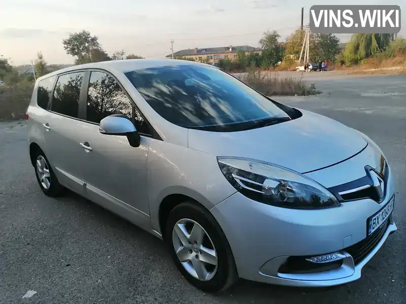 Мінівен Renault Megane Scenic 2014 1.6 л. Ручна / Механіка обл. Хмельницька, Волочиськ - Фото 1/21