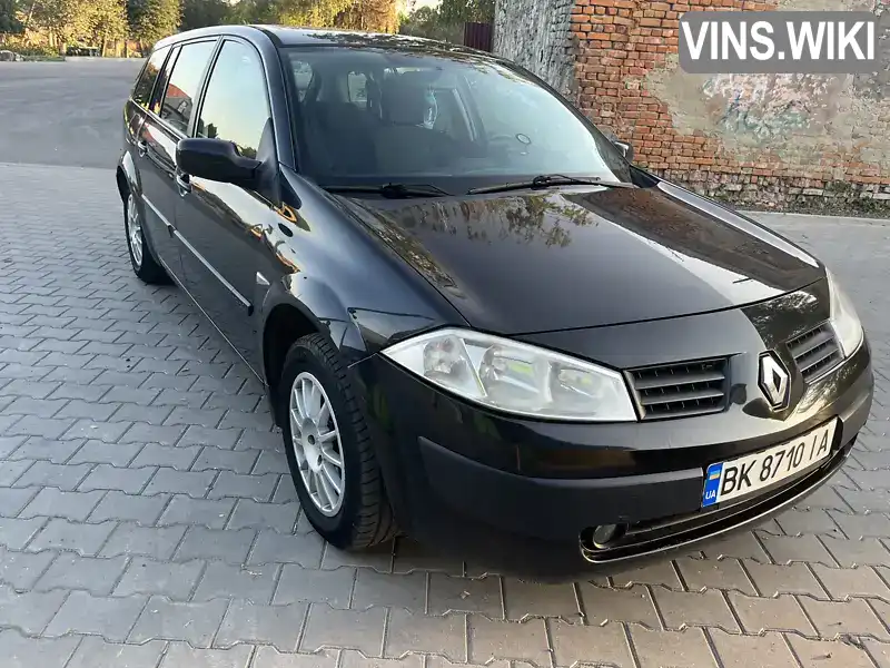 VF1KMRG0634169708 Renault Megane 2005 Универсал 1.87 л. Фото 6