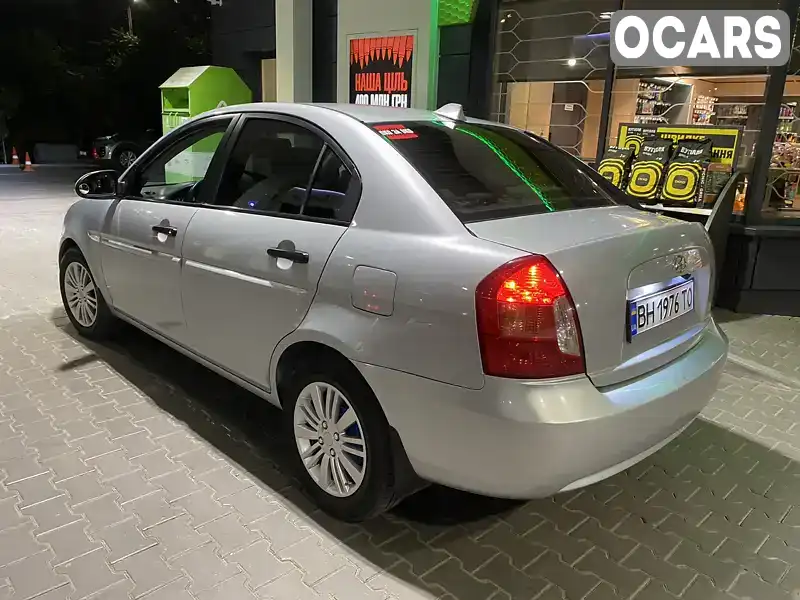 Седан Hyundai Accent 2006 1.4 л. Ручна / Механіка обл. Одеська, Одеса - Фото 1/10