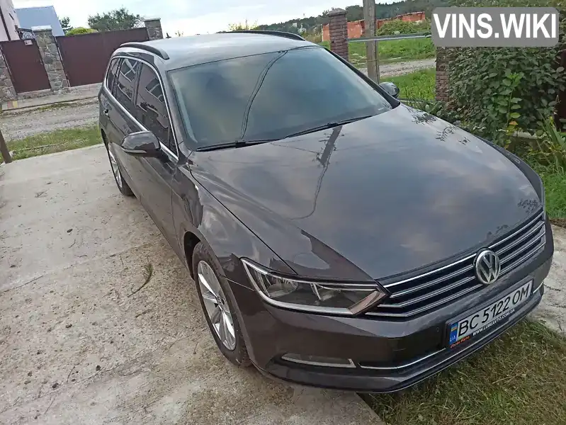 Універсал Volkswagen Passat 2017 1.6 л. Автомат обл. Львівська, Дрогобич - Фото 1/21