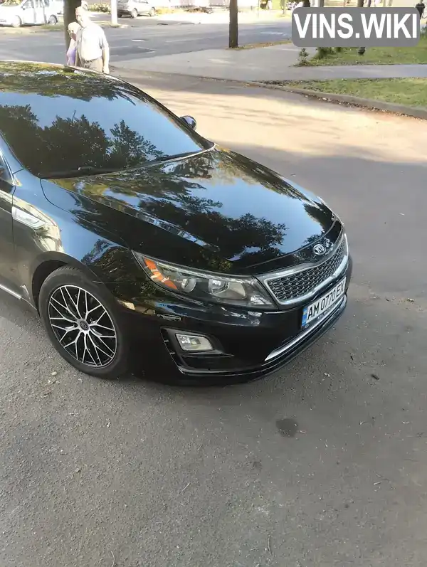 Седан Kia Optima 2014 2.36 л. Автомат обл. Житомирська, Житомир - Фото 1/17