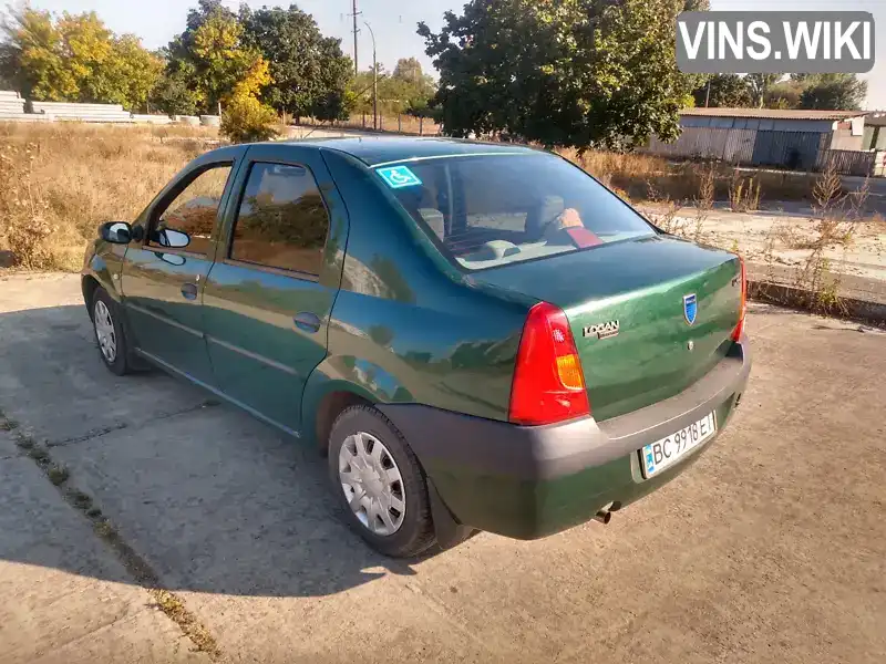 Седан Dacia Logan 2006 1.4 л. Ручна / Механіка обл. Львівська, Львів - Фото 1/11